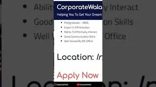 How to apply for Genpact Jobs 2022 | Genpact Process Associate Jobs | Corporate Wala #shorts #jobs