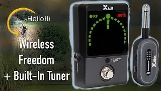 Беспроводной гитарный тюнер + передатчик Xvive P58 &mdash; довольно хорош.