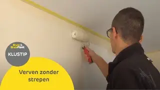 Verven zonder strepen