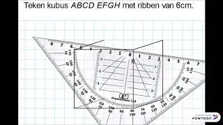 2KGT Hoe teken je een kubus?