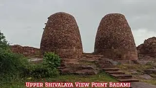 Upper Shivalaya View Point Badami | From Here You can See the whole City :- Badami |#shivalaya#100k 
