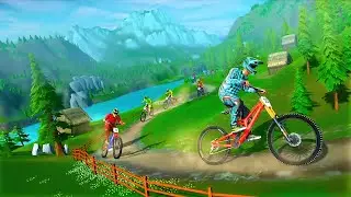 BMX CYCLE EXTREME BICYCLE GAME - PERFORM BICYCLE STUNTS ON IMPOSSIBLE TRACKS IN EXTREME RACING BMX
