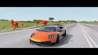 Murcielago Dig RaceHUB BeamNG with proper soundtrack