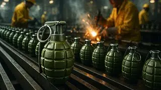 How Modern Grenades Are Manufactured | Inside Defense Industry Factory 2025