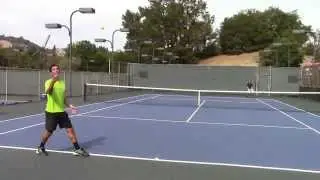 AMAZING Tennis Trick Shot Serves Trick Shot Tennis