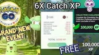Friendship Day event details - 3X Catch XP | 100,000 Xp free with New collection challenge