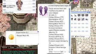 Enchant Expert Archer to FAW - Dark Luhir, Fallen Angel Wings Enchant