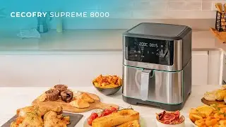 Friteuse sans huile Cecofry Supreme 8000 Touch avec capacit&eacute; de 8 L et technologie PerfectCook.