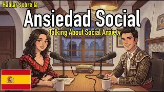How to Talk About Social Anxiety in Spanish | Spanish Conversation Practice | Spanish Podcast