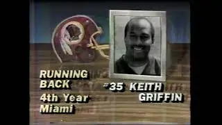 1987 Steelers @ Redskins Preseason