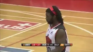 Anthony McClain With the One Handed Slam