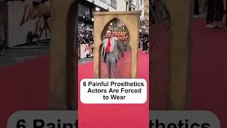 6 Painful Prosthetics Actors Are Forced to Wear #foryou #actor #usa