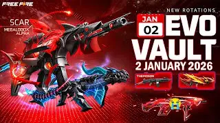 Next Evo Vault Confirmed 😱 | 2 January 2026 | Upcoming Evo Vault Free Fire