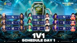 NEC 2025 1 vs 1 Tournament Day 1 LIVE 📺