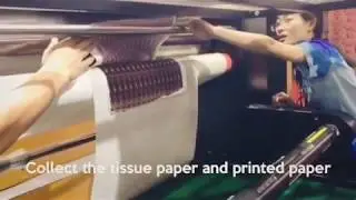 Rotary Heat Press | Calender Press | Calendar Heat Transfer Machine | Easty EST Signexpo Demo