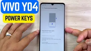 🔘 Vivo Y04 Power Key Setup | Customize Your Power Button Easily