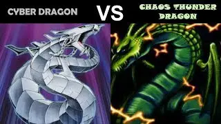 YuGiOh Duel - Cyber Dragon vs Chaos Thunder Dragon