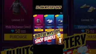 Next Mystery Shop Event Free Fire | Jujutsu Kaisen Mystery Shop Event | Free Fire New Event #shorts