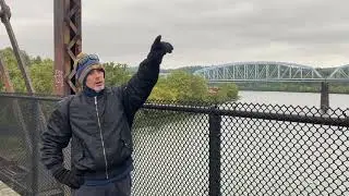 Braddock's first crossing of the Monongahela River