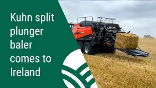 Kuhn split plunger baler comes to Ireland