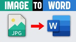 Как преобразовать изображение в документ Word