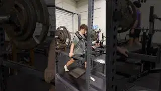 Hand supported split stance squat