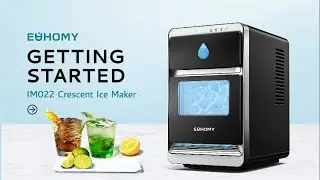 EUHOMY ICE MAKER | Before using your crescent ice maker, read this guide first!#euhomy #icemaker