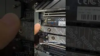 EZ DIY M.2 Installation! #computer #pc #pcbuild #gamingpc #gamingcomputer #pcrepair #computerrepair