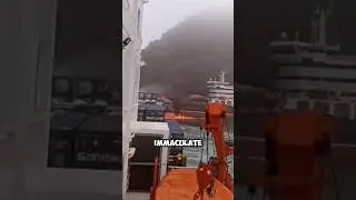 Столкновение танкера Stena Immaculate и контейнеровоза Solong #грузоперевозки #авария #ЧП #море