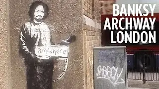 Banksy | Archway | London | 2005 |  Raw Footage | Kinokast Archive