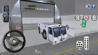 New Airplane Pushback Truck Using Highway Tunnel Emergency Exit - 3D Driving Class - Android Game