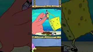 🚨NEWSFLASH: spongebob & patrick fighting without pants! squirrel seen flying in a rocket! #shorts