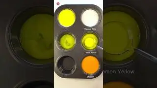 Color mixing 11 || Liquid paint mixing ASMR. #colormixing #paintmixing #asmr