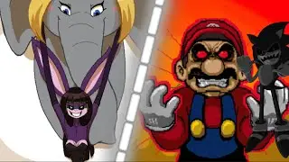 Mugen twiggi(me) vs 2 horror mascot (very late Halloween vid)