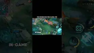 invisible bug grock is 100% unbalanced #mobilelegends #choou #shorts #mlbb