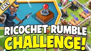*Quick & Easy* 3 Star RICOCHET RUMBLE Challenge (Clash of Clans)