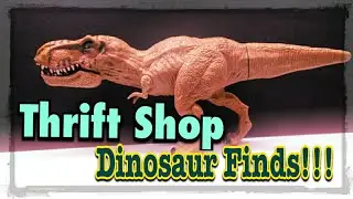 Thrift Shop and Flea Market Dinosaur Finds!!!