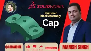 Solidworks___Cap plummer block__Assembly____@CADWIDME #solidworks #autocad #ansys #design #project