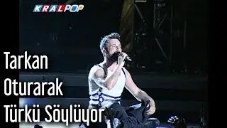 Tarkan Oturarak Türkü Söylüyor