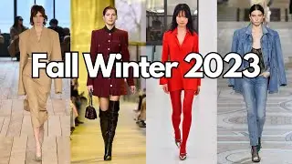 FALL WINTER 2023 Fashion Trends