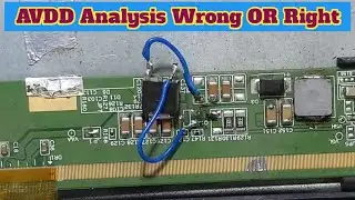 Анализ напряжения DC-DC ic G5562A AVDD в режиме реального времени. Диагностика неисправностей.