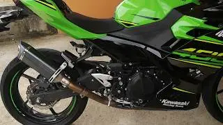 Ninja 400 Custom Exhaust PH - Slip on Akrapovic 370mm