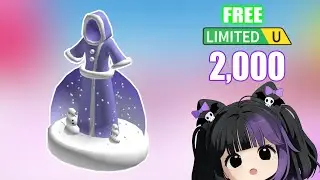 【售罄】elf Purple Snowglobe Dress - roblox免费UGC - FREE LIMITED UGC
