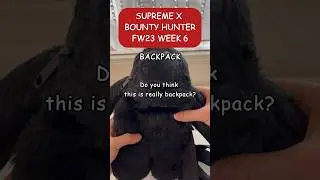 SUPREME FW23 WEEK 6 DROP LIST (X BOUNTY HUNTER) #슈프림 #바운티헌터