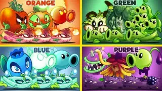 PvZ 2 4 Color Teams Vs Team Zombies Team Plant Vs Team Plant-That Team Plant Will Win?