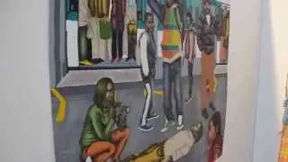 Samuel Gelas, artiste, Art Bemao 2013 Guadeloupe