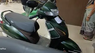 New Activa 6g green mat color premium look 2022