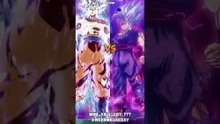 Ultra Instinct Goku vs Beast Gohan - Weeb Wednesday (No.2)