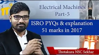 ISRO PYQs Discussion (Electrical Machines: Induction Machines)