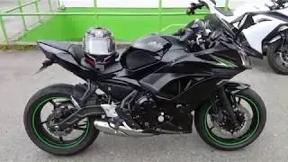 2017 Ninja 650 Stock Exhaust Sound